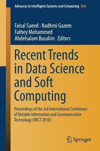 bokomslag Recent Trends in Data Science and Soft Computing