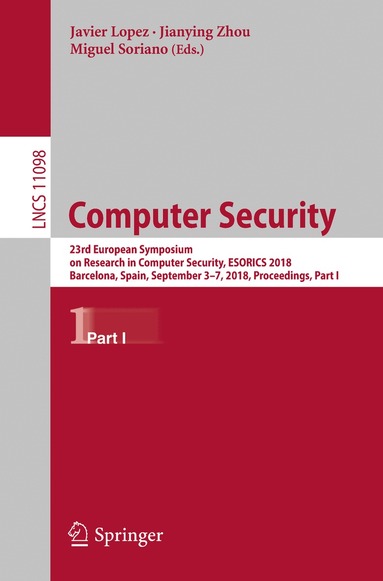 Javier Lopez, Jianying Zhou, Miguel Soriano - Computer Security, Häftad