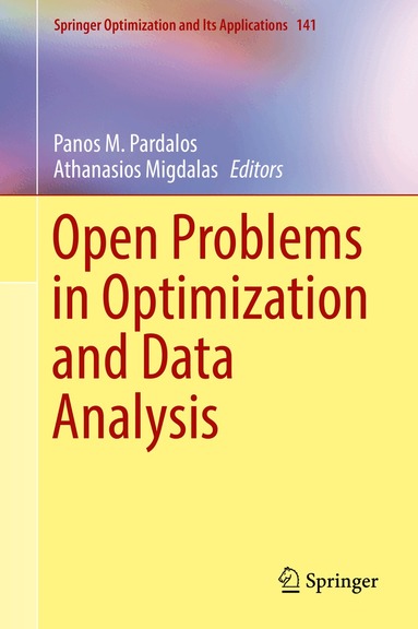 Panos M. Pardalos, Athanasios Migdalas - Open Problems in Optimization and Data Analysis, Inbunden