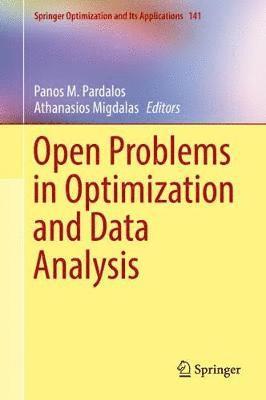 Open Problems in Optimization and Data Analysis 1