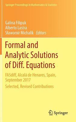 Formal and Analytic Solutions of Diff. Equations 1