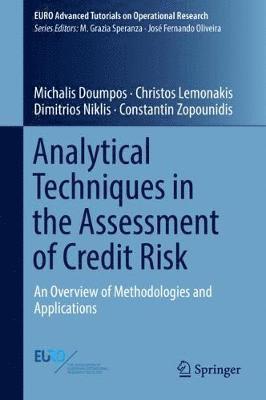 bokomslag Analytical Techniques in the Assessment of Credit Risk
