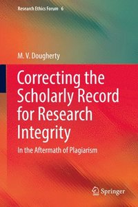 bokomslag Correcting the Scholarly Record for Research Integrity