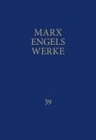 bokomslag MEW / Marx-Engels-Werke Band 39
