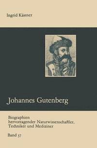 bokomslag Johannes Gutenberg