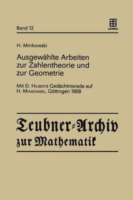 bokomslag Ausgewählte Arbeiten zur Zahlentheorie und zur Geometrie