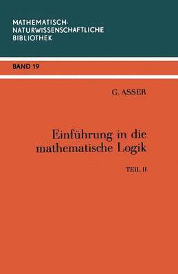 bokomslag Einfhrung in die Mathematische Logik