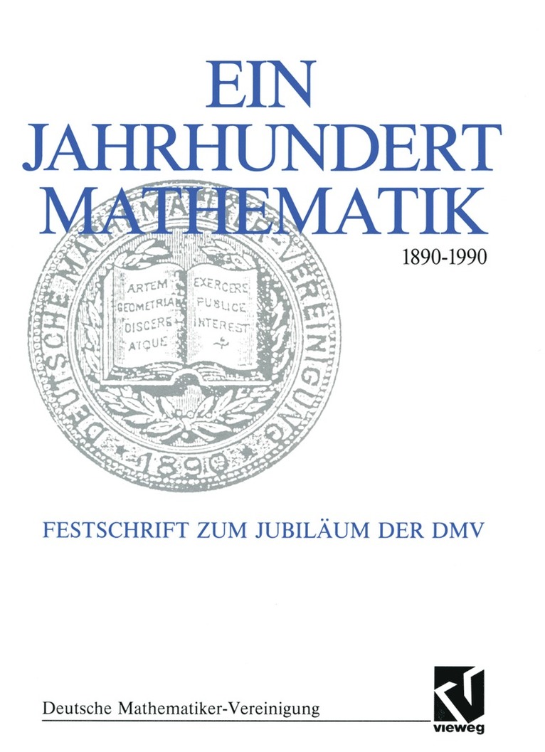 Ein Jahrhundert Mathematik 1890  1990 1