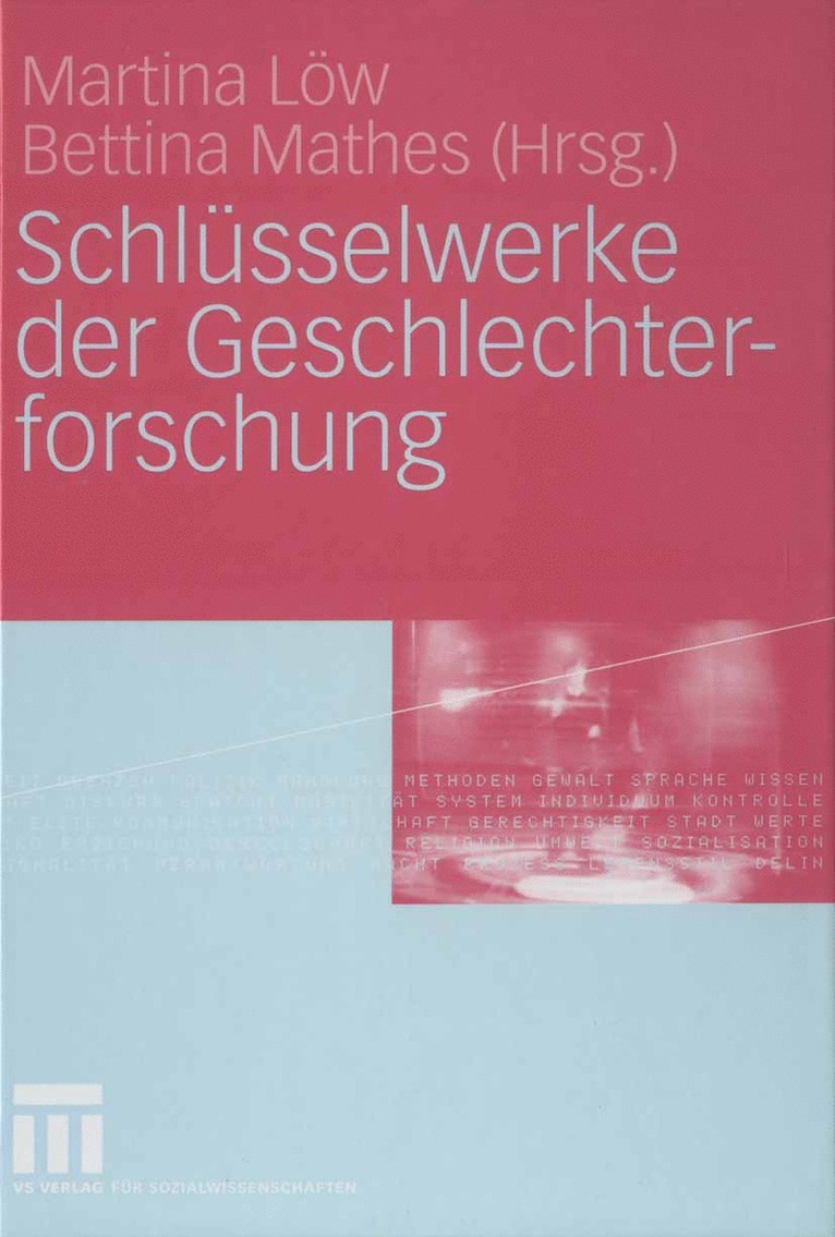 Schlsselwerke der Geschlechterforschung 1