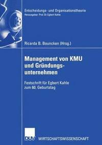 bokomslag Management von KMU und Grndungsunternehmen