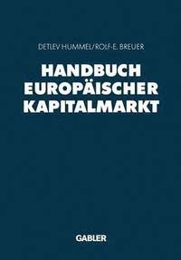 bokomslag Handbuch Europischer Kapitalmarkt