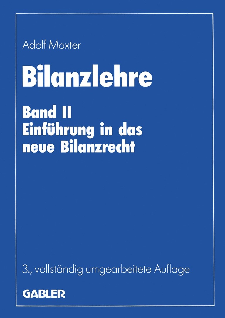 Bilanzlehre 1