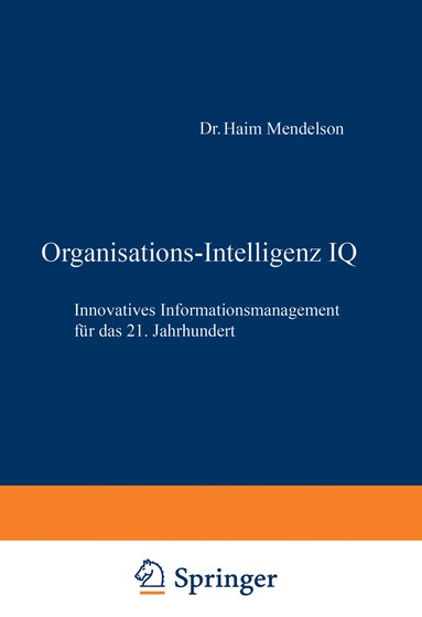 bokomslag Organisations-Intelligenz IQ