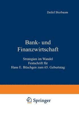 Bank- und Finanzwirtschaft 1