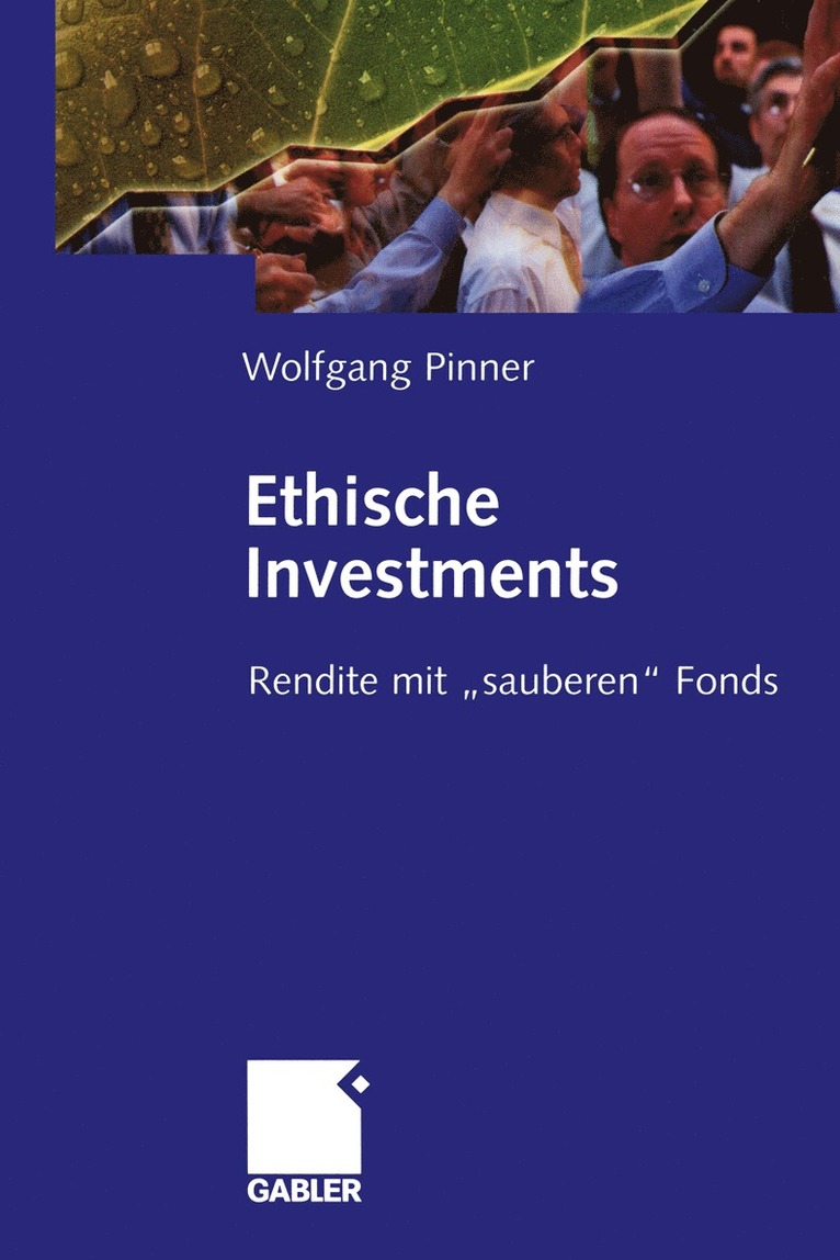Wolfgang Pinner - Ethische Investments, Häftad
