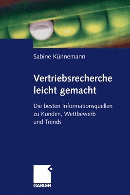bokomslag Vertriebsrecherche leicht gemacht