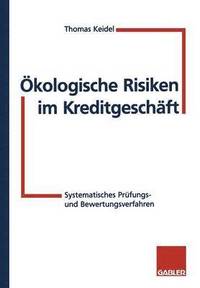 bokomslag kologische Risiken im Kreditgeschft