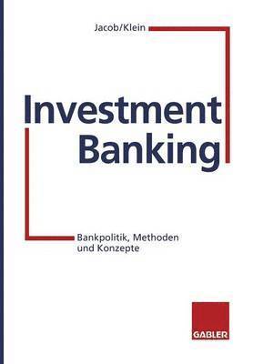 bokomslag Investment Banking