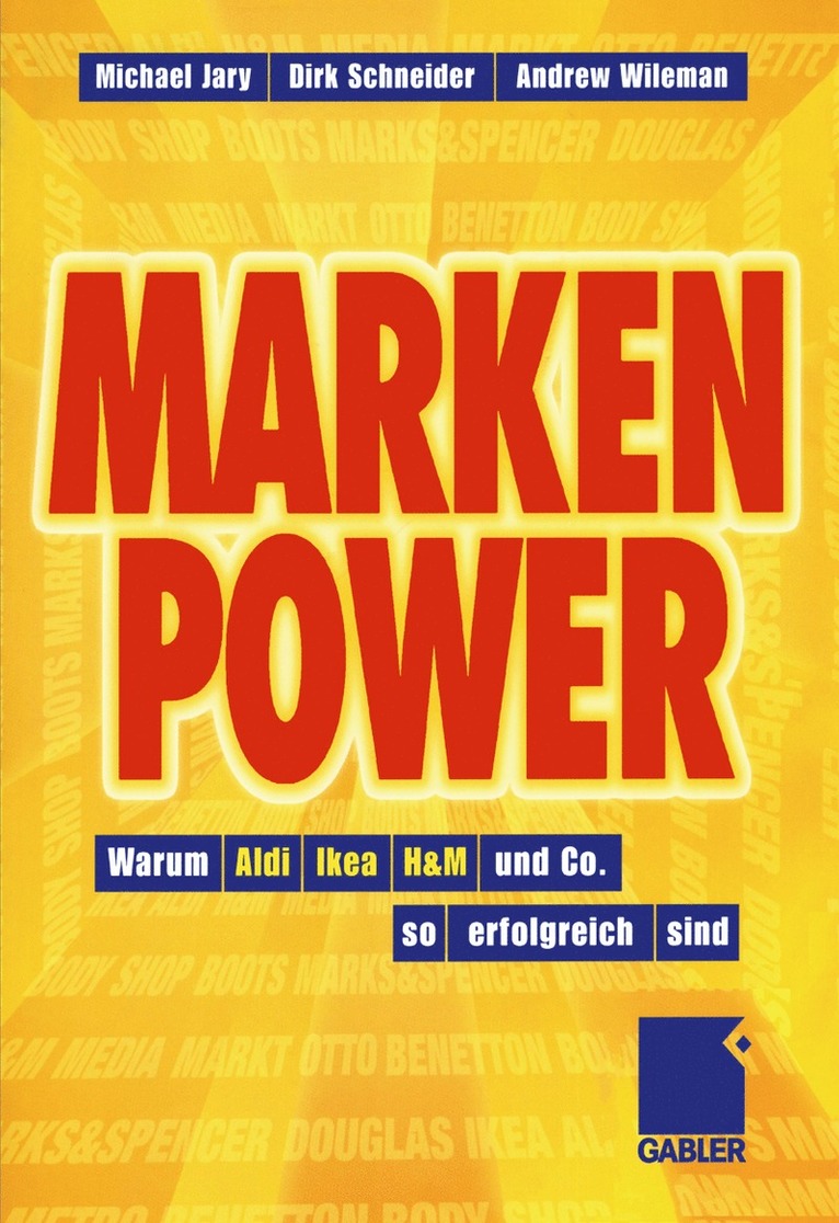 Dirk Schneider, Andrew Wileman, Michael Jary, Dirk Schneider - Marken-Power, Häftad