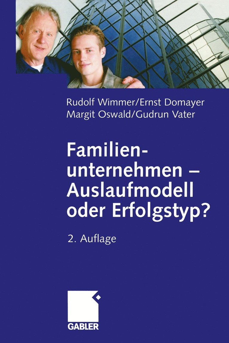 Rudolph Wimmer, Ernst Domayer, Margit Oswald, Gudrun Vater - Familienunternehmen — Auslaufmodell oder Erfolgstyp?, Häftad