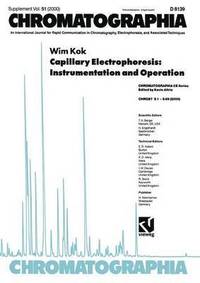 bokomslag Capillary Electrophoresis: Instrumentation and Operation