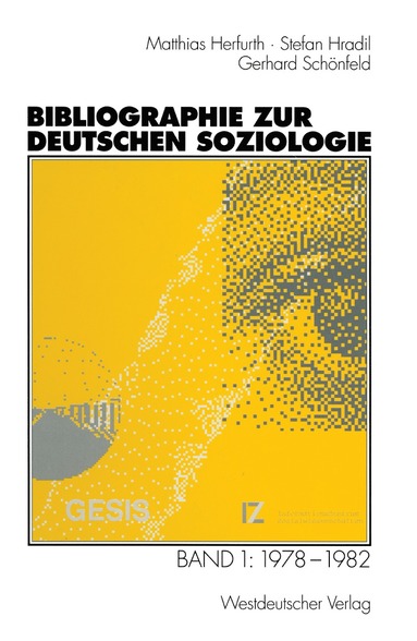 bokomslag Bibliographie zur deutschen Soziologie