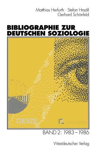 bokomslag Bibliographie zur deutschen Soziologie