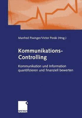 Manfred Piwinger, Victor Porák - Kommunikations-Controlling, Häftad