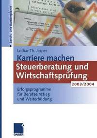 bokomslag Karriere machen: Steuerberatung und Wirtschaftsprfung 2003/2004