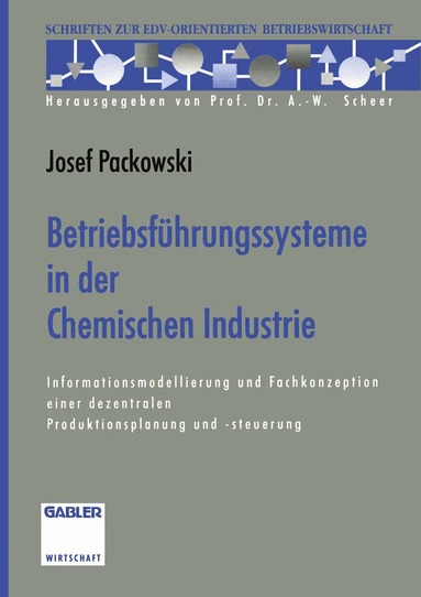 Josef Packowski - Betriebsführungssysteme in der Chemischen Industrie, Häftad