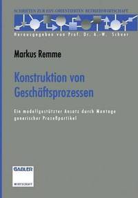 bokomslag Konstruktion von Geschftsprozessen