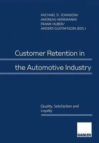 bokomslag Customer Retention in the Automotive Industry