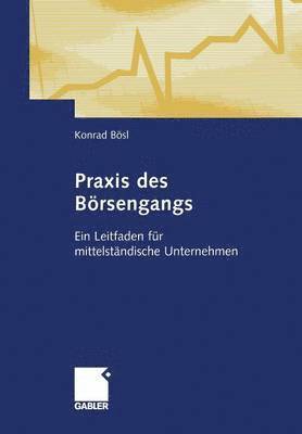 bokomslag Praxis des Brsengangs