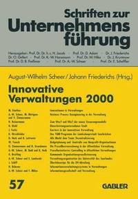 bokomslag Innovative Verwaltungen 2000