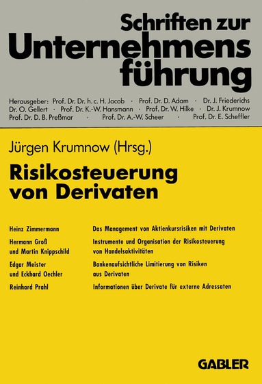 Jürgen Krumnow, Jürgen Krumnow - Risikosteuerung von Derivaten, Häftad
