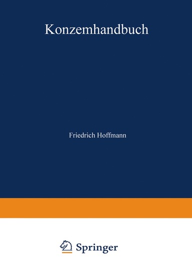 bokomslag Konzernhandbuch
