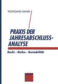 bokomslag Praxis der Jahresabschlußanalyse