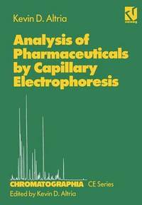 bokomslag Analysis of Pharmaceuticals by Capillary Electrophoresis