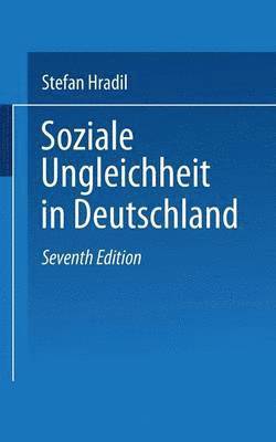 bokomslag Soziale Ungleichheit in Deutschland