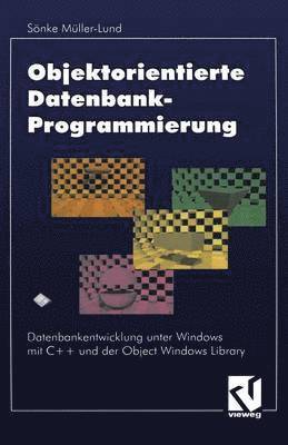 Objektorientierte Datenbankprogrammierung 1