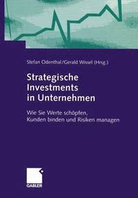 bokomslag Strategische Investments in Unternehmen