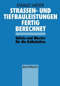 bokomslag Strassen- und Tiefbauleistungen Fertig Berechnet