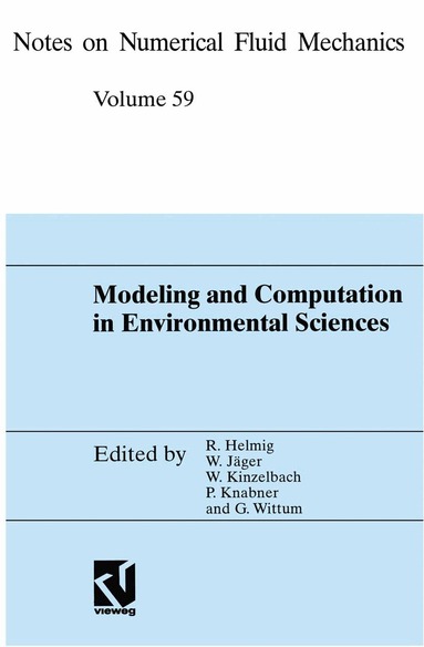 Rainer Helmig, Willi Jäger, Wolfgang Kinzelbach, Peter Knabner, Gabriel Wittum - Modeling and Computation in Environmental Sciences, Häftad