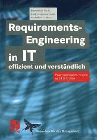 bokomslag Requirements-Engineering in IT effizient und verstndlich