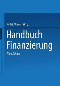 bokomslag Handbuch Finanzierung