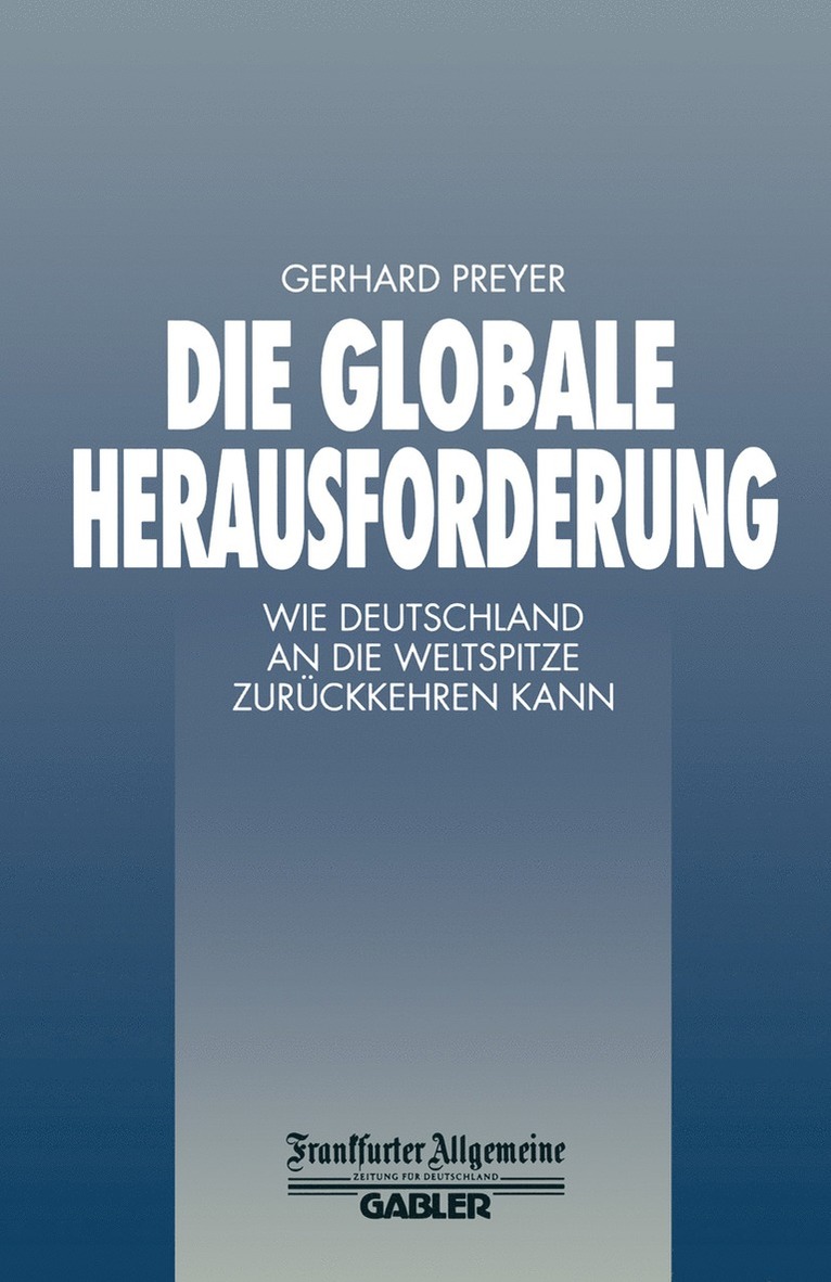 Die Globale Herausforderung, Häftad