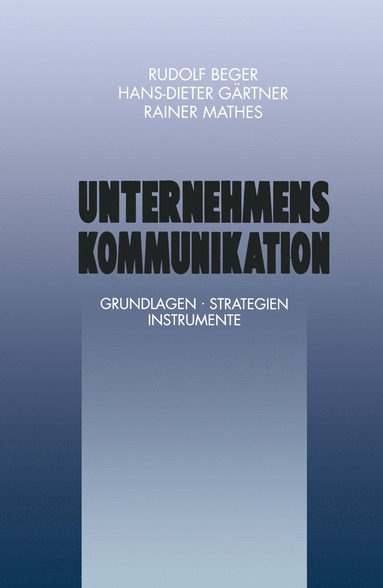 bokomslag Unternehmenskommunikation