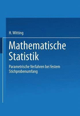 Mathematische Statistik I 1