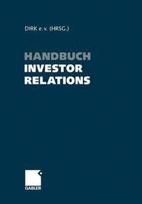 bokomslag Handbuch Investor Relations