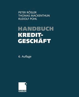 bokomslag Handbuch Kreditgeschft